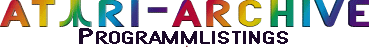 Programmlistings